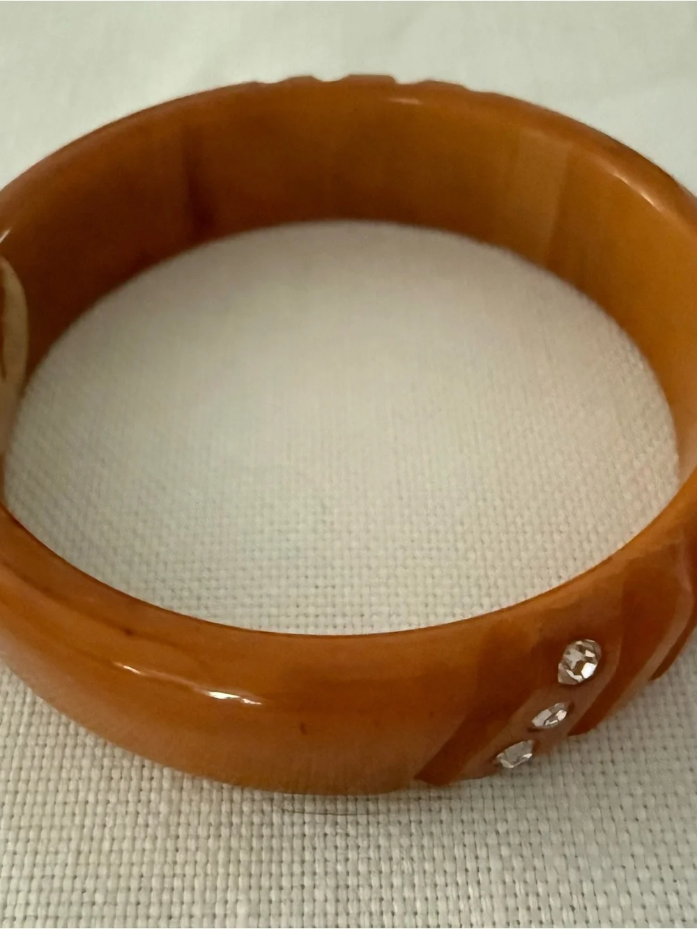 Amber Resin Chunky Bracelet - Women Jewelry